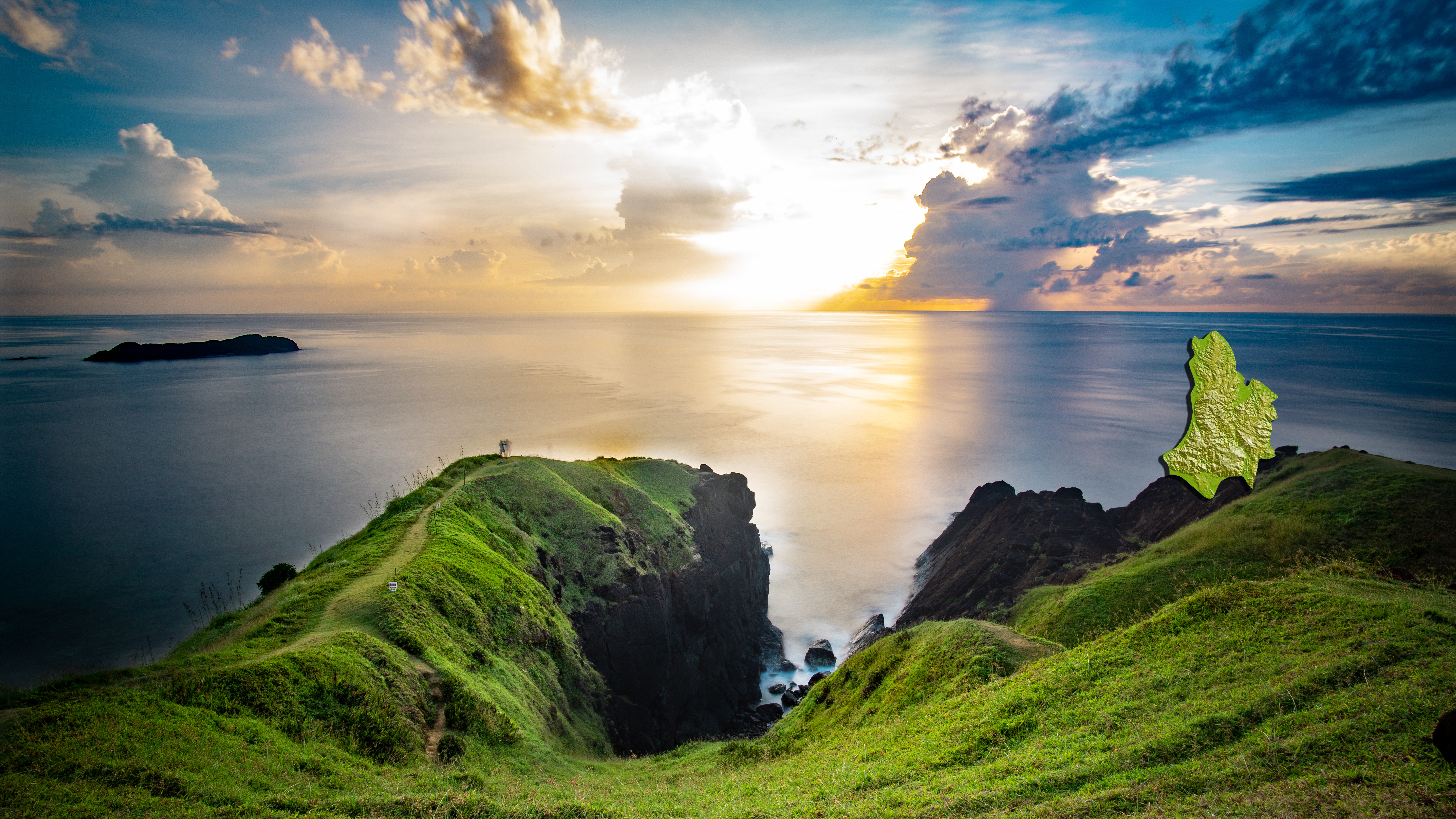 Panoramic view of Virac town, Catanduanes (Desktop)